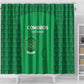 Comoros Football Shower Curtain Go Champions Green Les Coelacantes - African Pride