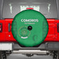 Comoros Football Spare Tire Cover Go Champions Green Les Coelacantes - African Pride
