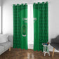Comoros Football Window Curtain Go Champions Green Les Coelacantes - African Pride