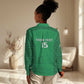 Custom Comoros Football Women Casual Shirt Go Champions Green Les Coelacantes - African Pride