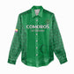 Custom Comoros Football Women Casual Shirt Go Champions Green Les Coelacantes - African Pride