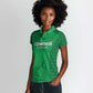 Custom Comoros Football Women Polo Shirt Go Champions Green Les Coelacantes LT15
