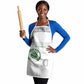 Comoros Football Apron Go Champions White Les Coelacantes - African Pride