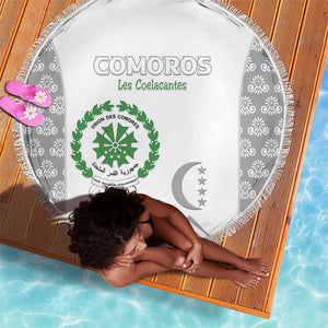 Comoros Football Beach Blanket Go Champions White Les Coelacantes - African Pride