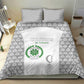 Comoros Football Bedding Set Go Champions White Les Coelacantes - African Pride