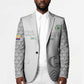 Custom Comoros Football Blazer Go Champions White Les Coelacantes - African Pride