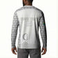 Custom Comoros Football Button Sweatshirt Go Champions White Les Coelacantes