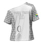 Custom Comoros Football Cross Shoulder Shirt Go Champions White Les Coelacantes - African Pride