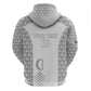Custom Comoros Football Hoodie Go Champions White Les Coelacantes - African Pride