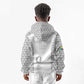 Custom Comoros Football Kid Hoodie Go Champions White Les Coelacantes - African Pride