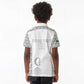 Custom Comoros Football Kid Polo Shirt Go Champions White Les Coelacantes LT15
