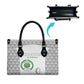 Comoros Football Leather Bag Go Champions White Les Coelacantes - African Pride