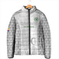 Custom Comoros Football Padded Jacket Go Champions White Les Coelacantes - African Pride