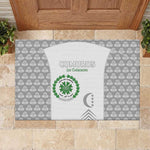 Comoros Football Rubber Doormat Go Champions White Les Coelacantes - African Pride