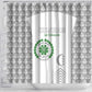 Comoros Football Shower Curtain Go Champions White Les Coelacantes - African Pride