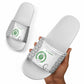 Comoros Football Slide Sandals Go Champions White Les Coelacantes - African Pride