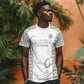 Custom Comoros Football T shirt Go Champions White Les Coelacantes - African Pride