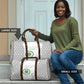 Comoros Football Travel Bag Go Champions White Les Coelacantes - African Pride