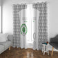 Comoros Football Window Curtain Go Champions White Les Coelacantes - African Pride