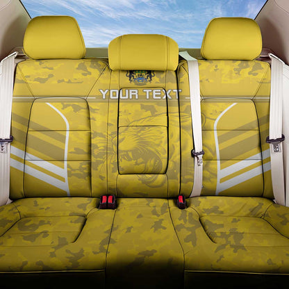 Custom Gabon Football Back Car Seat Cover Go Les Pantheres