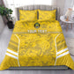Custom Gabon Football Bedding Set Go Les Pantheres