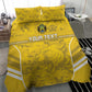Custom Gabon Football Bedding Set Go Les Pantheres