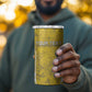 Custom Gabon Football 4 in 1 Can Cooler Tumbler Go Les Pantheres