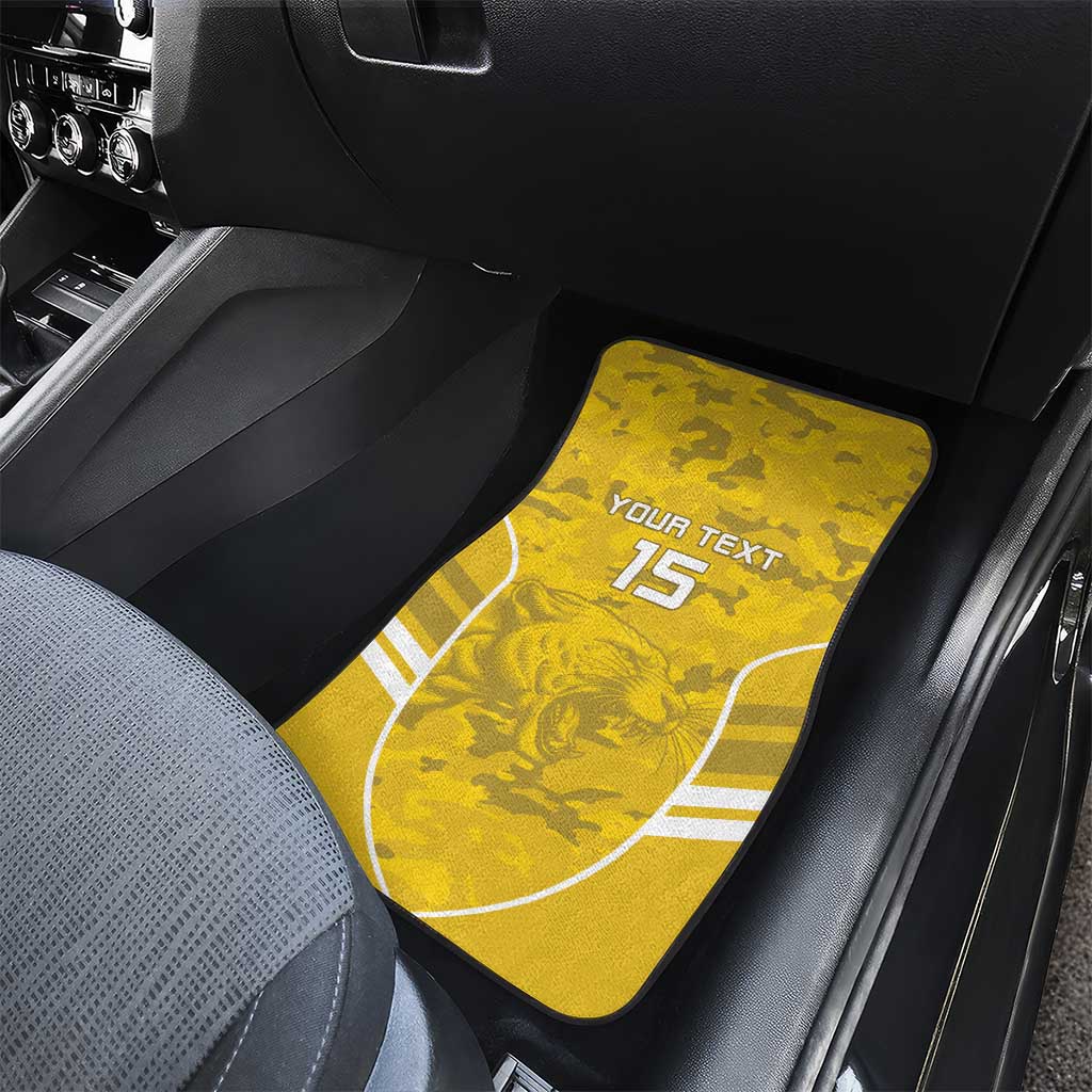 Custom Gabon Football Car Mats Go Les Pantheres