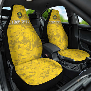 Custom Gabon Football Car Seat Cover Go Les Pantheres