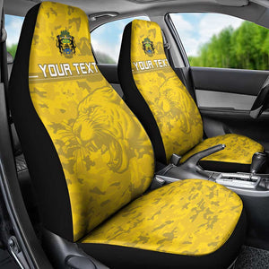 Custom Gabon Football Car Seat Cover Go Les Pantheres