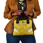 Custom Gabon Football Shoulder Handbag Go Les Pantheres