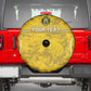 Custom Gabon Football Spare Tire Cover Go Les Pantheres