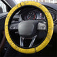 Gabon Football Steering Wheel Cover Go Les Pantheres