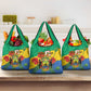 Personalised Afro Gabon Grocery Bag Gabonese Union Travail and Justice