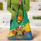 Personalised Afro Gabon Grocery Bag Gabonese Union Travail and Justice