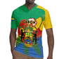 Personalised Afro Gabon Rugby Jersey Gabonese Union Travail and Justice
