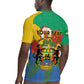 Personalised Afro Gabon Rugby Jersey Gabonese Union Travail and Justice