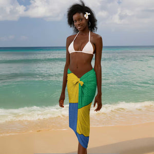 Personalised Afro Gabon Sarong Gabonese Union Travail and Justice