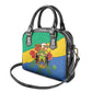 Personalised Afro Gabon Shoulder Handbag Gabonese Union Travail and Justice