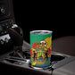 Personalised Afro Gabon Tumbler Cup Gabonese Union Travail and Justice