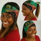 Afro Gabon Neck Gaiter Black Panther Coat Of Arms LT15