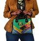 Afro Gabon Shoulder Handbag Black Panther With Coat Of Arms