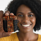 African Tribal Heritage AirPods Case Earth Tone Pattern