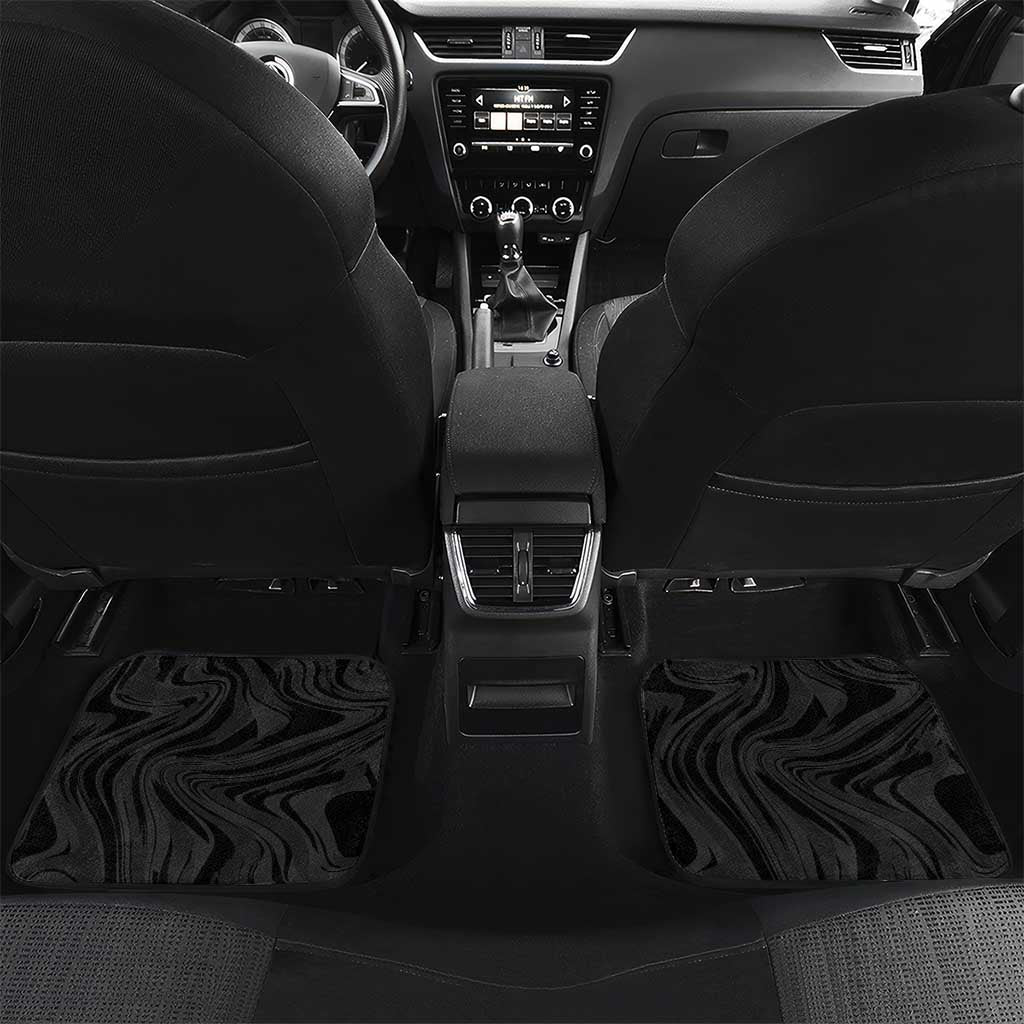 African Tribal Heritage Car Mats Earth Tone Pattern