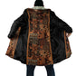 African Tribal Heritage Cloak Earth Tone Pattern