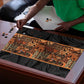 African Tribal Heritage Puzzle Earth Tone Pattern
