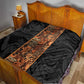 African Tribal Heritage Quilt Earth Tone Pattern