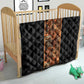 African Tribal Heritage Quilt Earth Tone Pattern