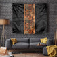 African Tribal Heritage Tapestry Earth Tone Pattern