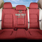 Custom Morocco Football Back Car Seat Cover Allez les Lions de lAtlas